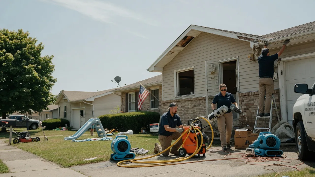 Water Damage Restoration in Arrowsmith, IL near me